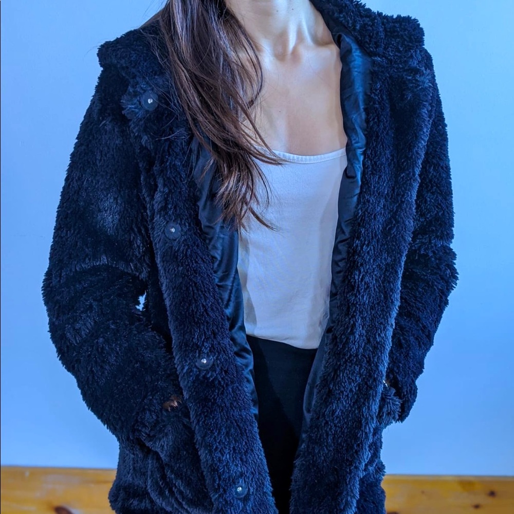 Kenneth Cole Faux Fur Jacket